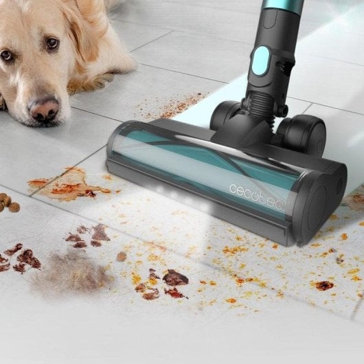 Aspirador sem fio Cecotec Conga Rockstar 2500 Thunder Pet Flex 400W Autonomia 65 min Pet Brush