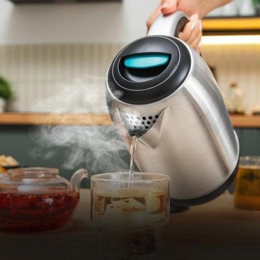 Fervedor Cecotec Thermosense 200 Steel Aço Inoxidável 1,7L 2200W Base 360º