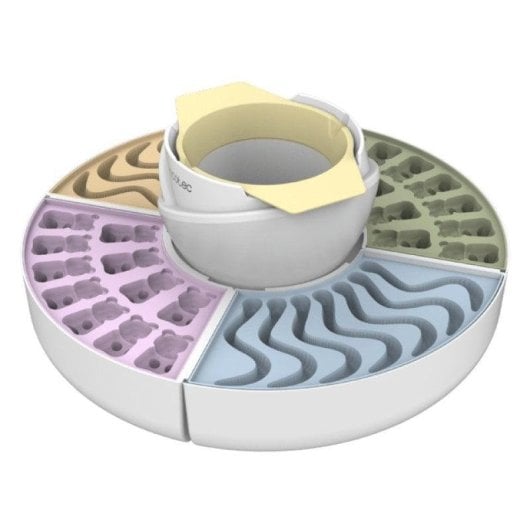 Machine à bonbons Cecotec Fun&Sugar Gummy 2 en 1 fondue chocolat 40 W