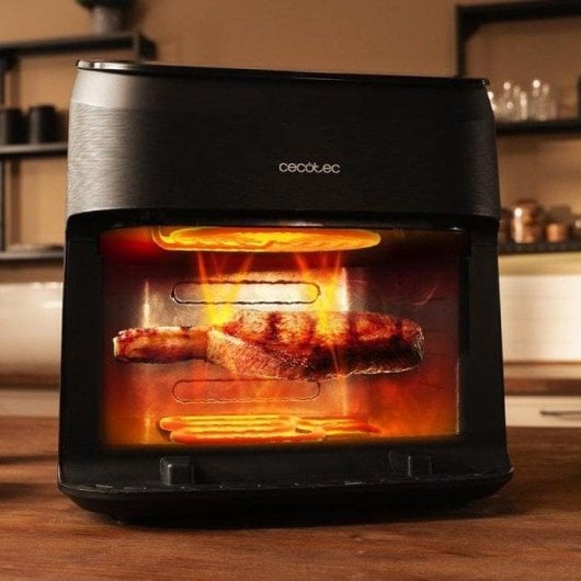 Friteuse à air Cecotec Cecofry&Grill Smokin' 8500 8,5L 2200W double grill et fumoir
