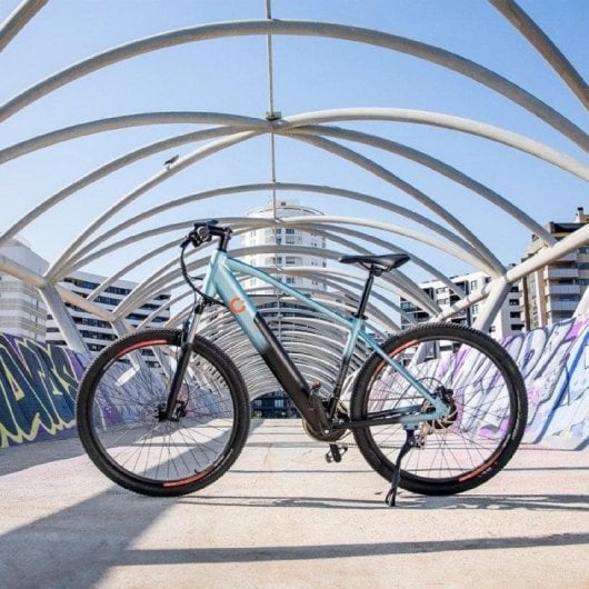 Elektrofahrrad Cecotec Mountain Ventus 27,5" 90 km Shimano 24 Gänge Hydraulikbremsen