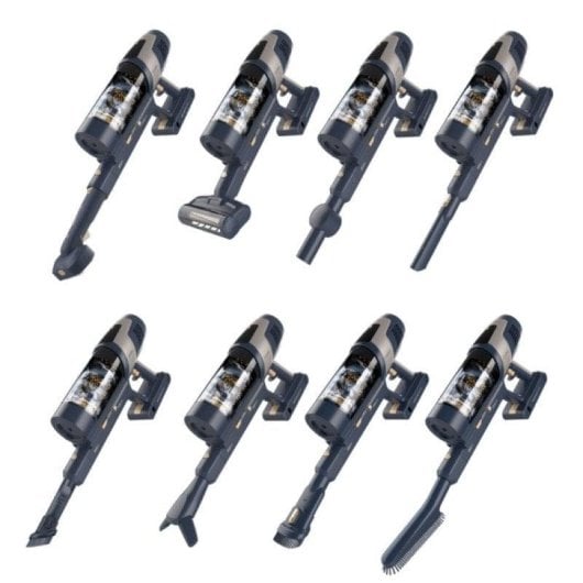 Aspirador sem fios Cecotec Conga Rockstar 11500 Odyssey Station Connected IA 850 W Base Autovazia HEPA 110 min