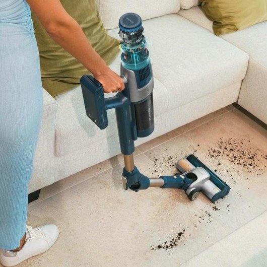 Aspirador sem fios Cecotec Conga Rockstar 11500 Odyssey Station Connected IA 850 W Base Autovazia HEPA 110 min