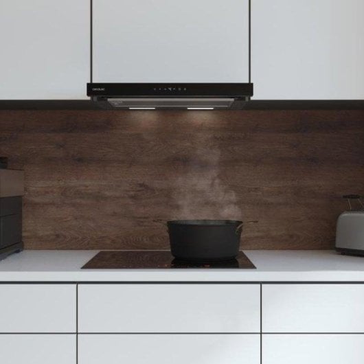 Campana extractora Cecotec Bolero Flux TLT 605500 Telescópica 60cm Controlo Tátil e Hand Movement Control