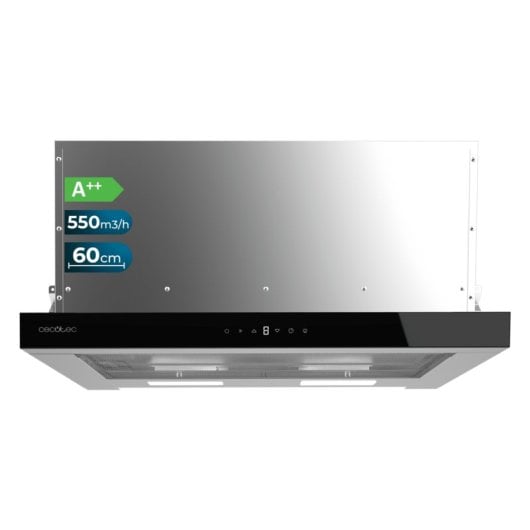 Campana extractora Cecotec Bolero Flux TLT 605500 Telescópica 60cm Controlo Tátil e Hand Movement Control