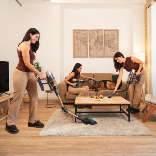 Aspiradora sem fios Cecotec Conga Rockstar 10500 Solar AquaPet Flex 780W 100min Filtro HEPA