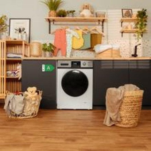 Máquina de Lavar Roupa Cecotec Bolero Dresscode 7410 7 kg 1200 rpm A Branco Inverter Vapor