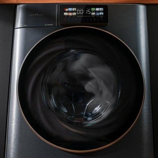 Máquina de Lavar Roupa Cecotec Bolero DressCode 9950 9 kg 1400rpm A Aço Autodosagem Ecrã Táctil