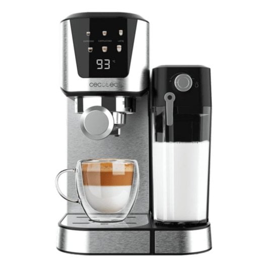 Kaffeemaschine Halbautomatisch Cecotec Power Espresso 20 Cream 1L 20bar Touchscreen Milchbehälter