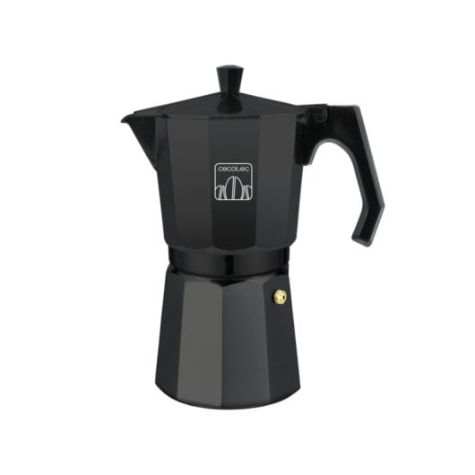 Cafeteira Moka Italiana Cecotec Mokclassic 900 Blackk 450 ml filtro inox