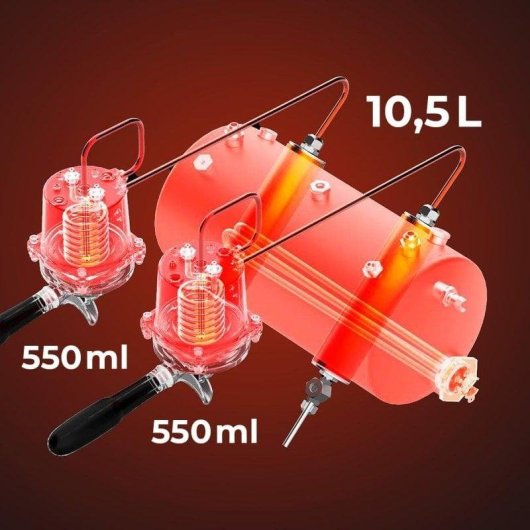 Cafeteira Espresso Comercial Cecotec Baristeo Regina 4 chávenas 9 bares LCD 5200W