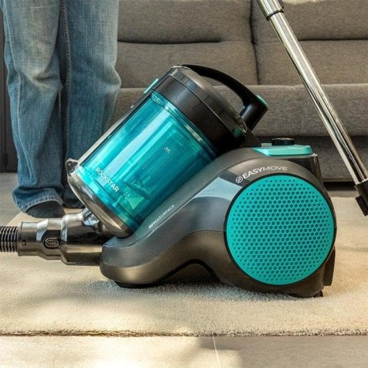 Aspiradora trineo Cecotec Conga Rockstar Cyclonic Powerbag 900W Duplo filtro 2L