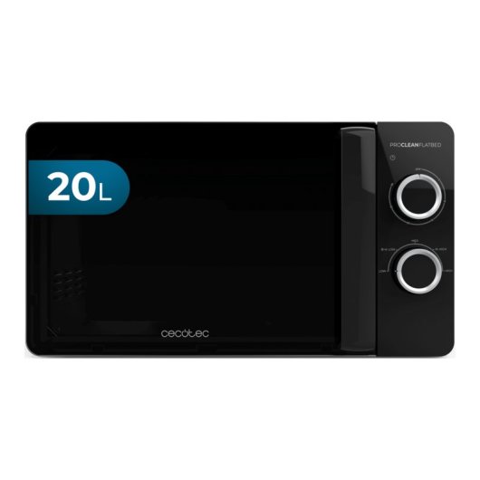 Micro-ondes Cecotec Proclean 3030 Flatbed 20L 700W Technologie 3DWave Décongélation