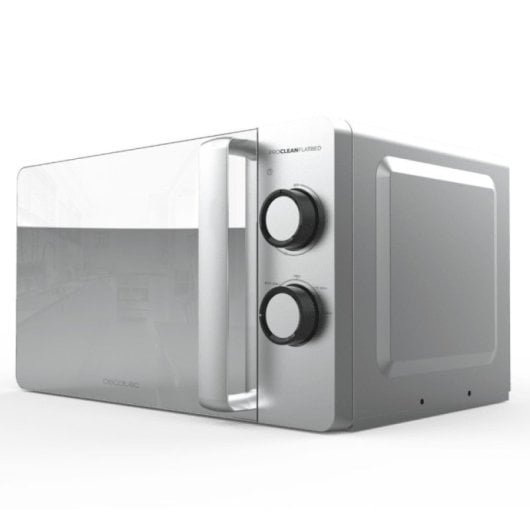 Microondas Cecotec Proclean 3060 Flatbed 20L 700W MirrorDoor Cavidad Plana 3DWave