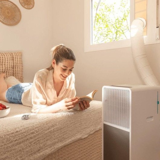 Aire acondicionado portátil Cecotec ForceClima 7150 Style 1750 Frigorias LED R290