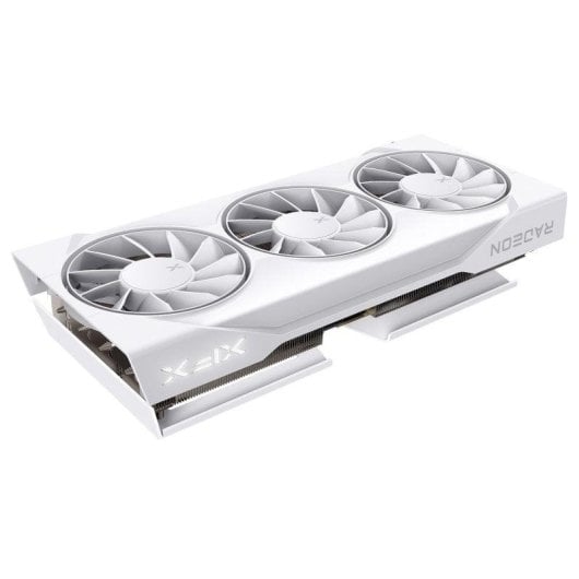 Tarjeta Graphique XFX Radeon RX 9060 XT OC SWIFT 16GB GDDR6 Blanc Triple Ventilateur