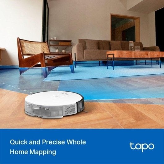 Aspirateurs Robots et Laveur TP-Link Tapo RV20 Mop Plus avec en plus une station de vidage automatique Navigation LiDAR 2.700 Pa