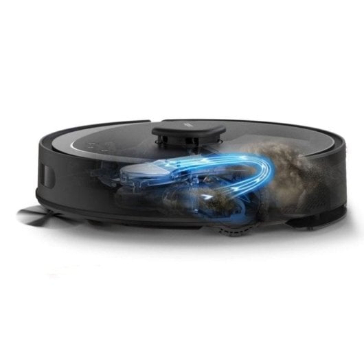 Saugroboter mit Wischfunktion TP-Link Tapo RV30 Max Plus Mit Absaugstation Navigationsklasse LiDAR 5.300 Pa HEPA 11 Sprachsteuerung