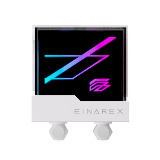 Einarex EXWC-VX-1240R-W Raffreddamento a liquido 240mm 2 ventole RGB Infinity Mirror White