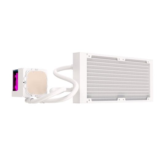 Einarex EXWC-VX-1240R-W Raffreddamento a liquido 240mm 2 ventole RGB Infinity Mirror White