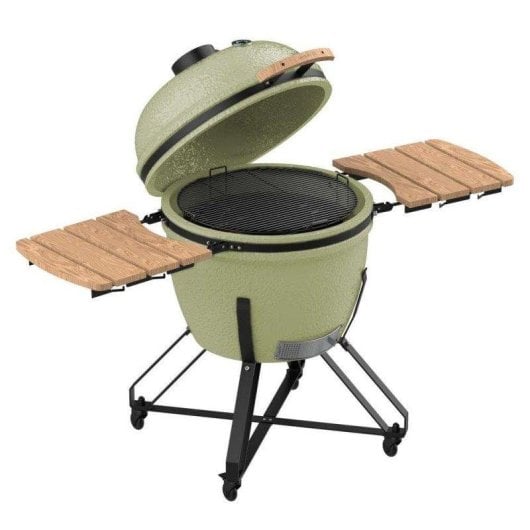 Barbacoa Kamado Cecotec 66 cm Cerámica Control Preciso Termómetro Integrado