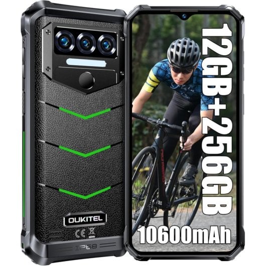 Oukitel WP38 12 GB RAM 256 GB IP68/IP69K MIL-STD-810H 10600 mAh NFC Doppia SIM