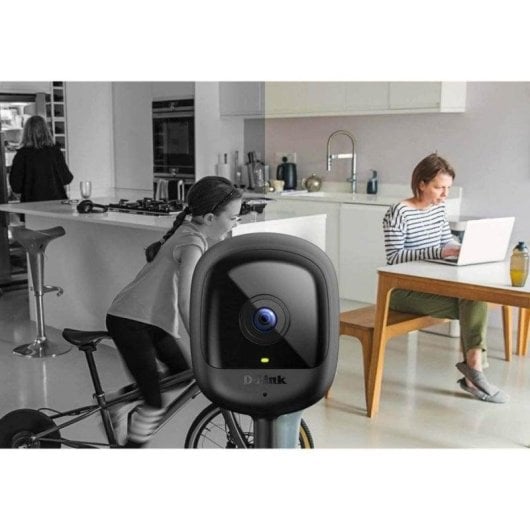 Câmara IP D-Link DCS-6100LHV2 FullHD Visão Noturna Interior Áudio Bidirecional Controle por Voz