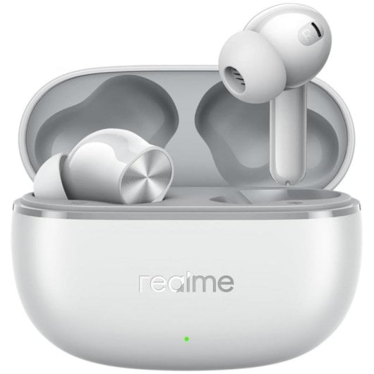 Écouteurs sans fil Bluetooth Realme Buds T200 Lite avec microphone gris orage