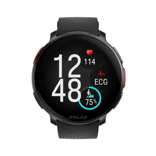 Polar Vantage V3 GPS Bluetooth 47mm AMOLED Noir M-L Étanche SpO2 ECG Sommeil
