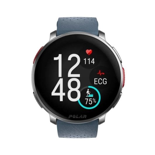 Polar Vantage V3 Bluetooth GPS Dualband 47mm AMOLED Blau S/M-L SpO2 Herzfrequenz Schlaftracking