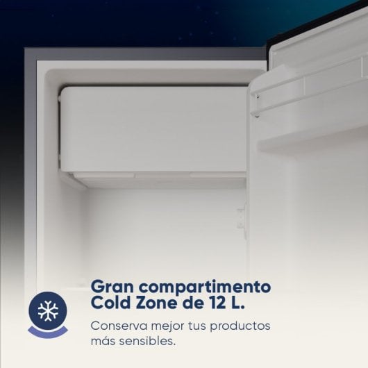 Origial COOL&FREEZE MINI 85 L INOX Frigorífico Bajo Encimera 85 litros E Inox