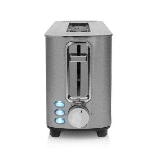 Grille-pain Princess 142405 Inox 1050W 2 tranches 6 niveaux BPA Free