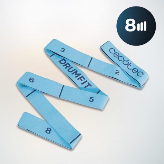 Banda de Resistência Cecotec DrumFit Resistance Band Set 5 níveis multicolor 60cm látex