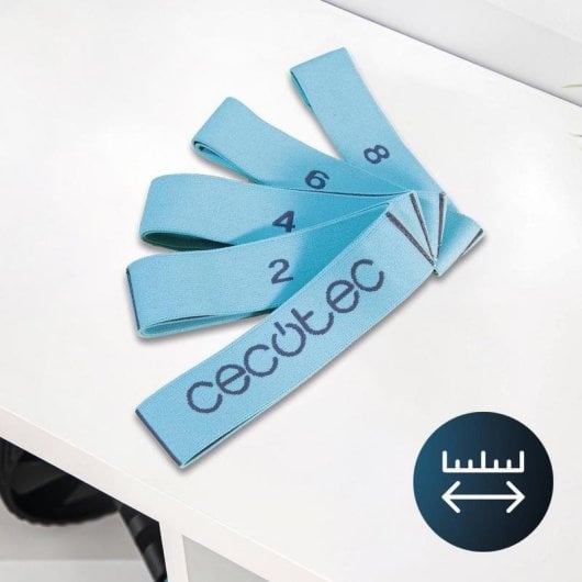 Banda de Resistência Cecotec DrumFit Resistance Band Set 5 níveis multicolor 60cm látex