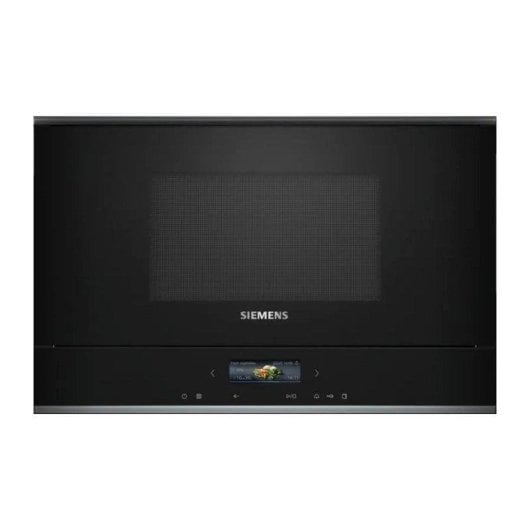 Micro-ondes Siemens iQ700 BF722L1B1 21L 900W Control Tactile humidClean 7 Mémoires