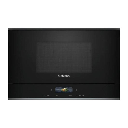 Micro-ondes Siemens iQ700 BF722L1B1 21L 900W Control Tactile humidClean 7 Mémoires