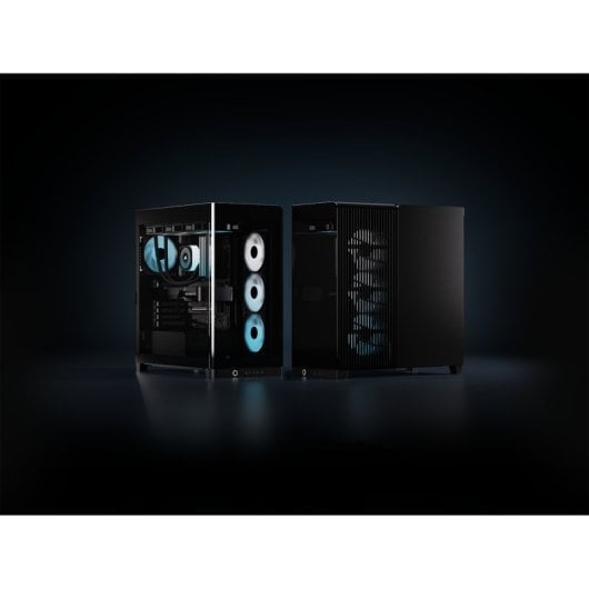 Torre Corsair 4500X RS-R ARGB Cristal Templado Midi Tower Negro USB 3.2 ATX 3x120mm
