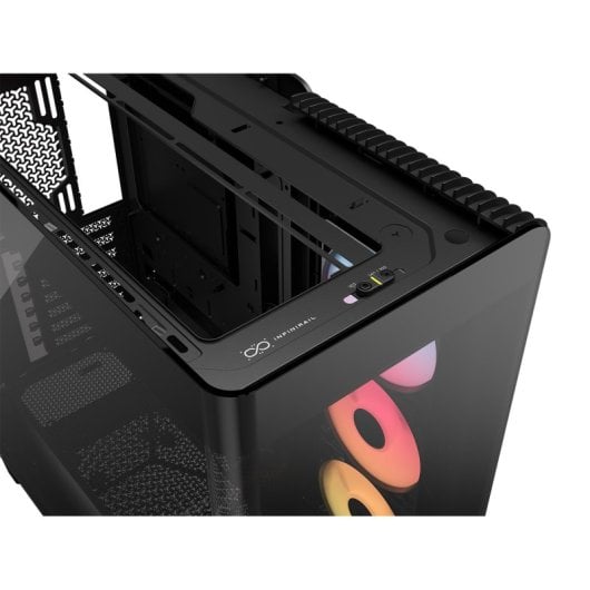 Torre Corsair 4500X RS-R ARGB Cristal Templado Midi Tower Negro USB 3.2 ATX 3x120mm