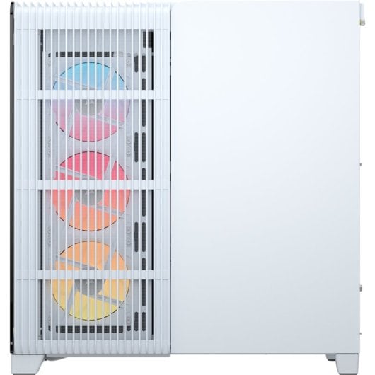 Torre Corsair 4500X LX-R RGB Tempered Glass Blanco Midi Tower 2x140mm USB-C Vidrio templado