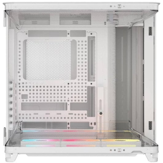 Boîtier Corsair AIR 5400 LX-R LINK Blanc Verre Trempé Triple Chambre RGB