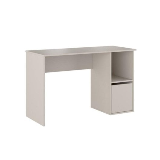 Escritorio New Aura con puerta y compartimento, superficie amplia, montaje sencillo