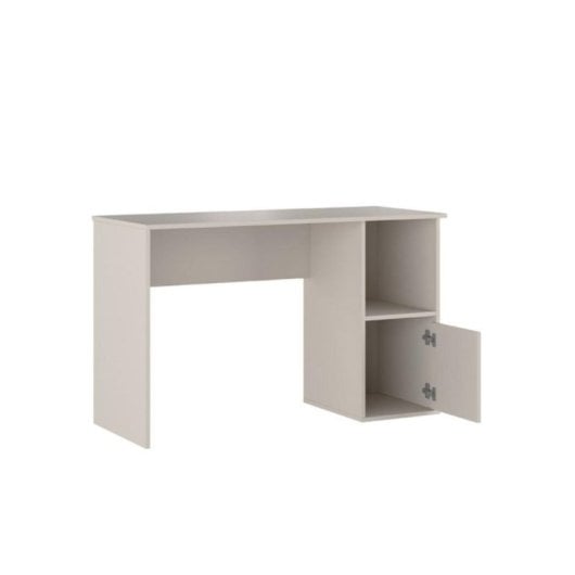 Escritorio New Aura con puerta y compartimento, superficie amplia, montaje sencillo