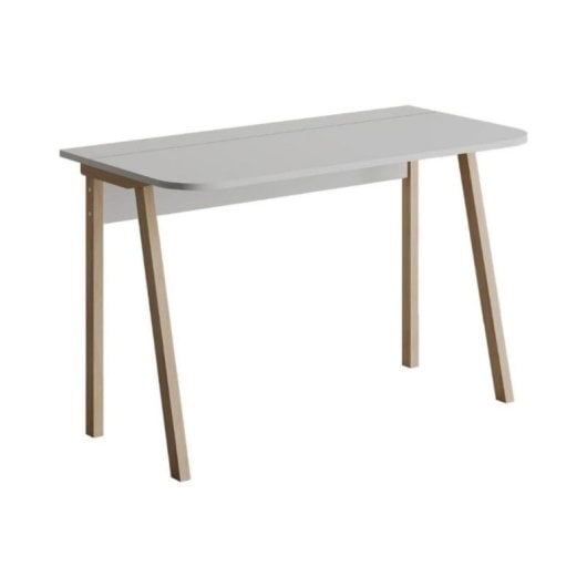 Escritorio Gracula Venprodin blanco 120x60cm melamina resistente fácil montaje