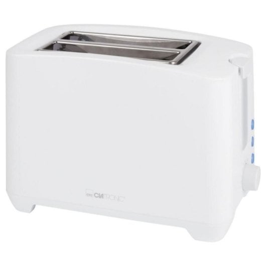 Torradeira Compacta 2 Fatias 750W Controle de Dourado Branco Multifuncional