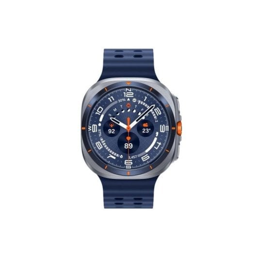 Samsung Galaxy Watch Ultra 4G LTE GPS 47mm AMOLED Titan Weiß One Size IP68 10ATM SpO2 EKG