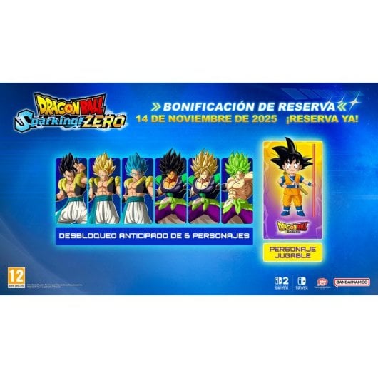 DRAGON BALL : Sparking! ZERO Nintendo Switch 2