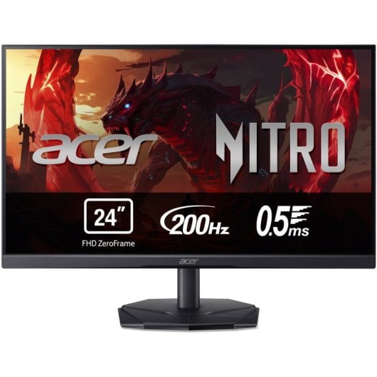 Acer Nitro KG241YX3BIP Monitor 23.8" FHD 200Hz VA FreeSync Premium HDR10