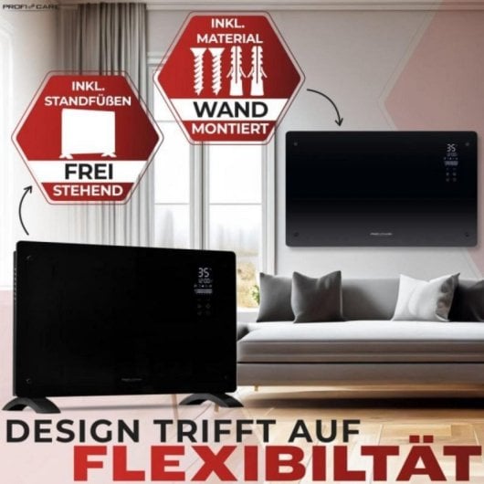 Radiateur Électrique ProfiCare GKH 3119 2000W intérieur avec télécommande et programmateur