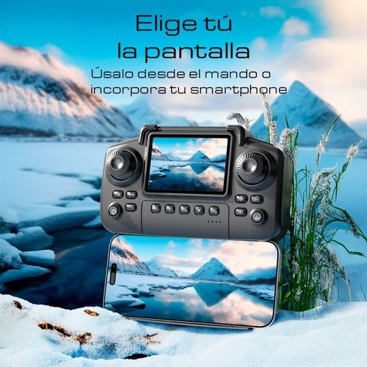 Dron con cámara E88 Pro