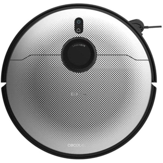 Aspirador Robô com Mopa Cecotec Conga X100 Com Esvaziamento Automatico Navegação Laser+IA 20.000 Pa Com IA Com Camara Especial para Animais